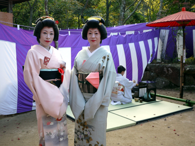 2013年 有馬温泉瑞宝寺公園もみじ茶会のおしらせ