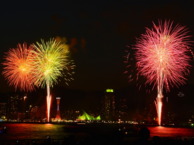 第47回みなとこうべ海上花火大会は８月５日（土）開催！