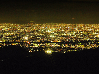 ロケ地になった夜景スポットにご案内します！「夜景鑑賞と冬の味覚懐石」