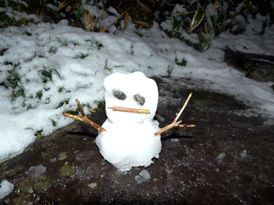 雪だるまクンこんにちは☆